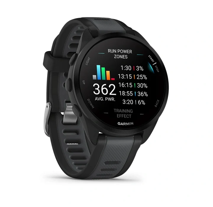 Garmin Forerunner 165 Music, GPS, WiFi, Black/Slate Grey Garmin