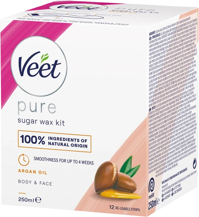 Veet Sugaring Wax with Natural Argan Oil 250 ml Veet