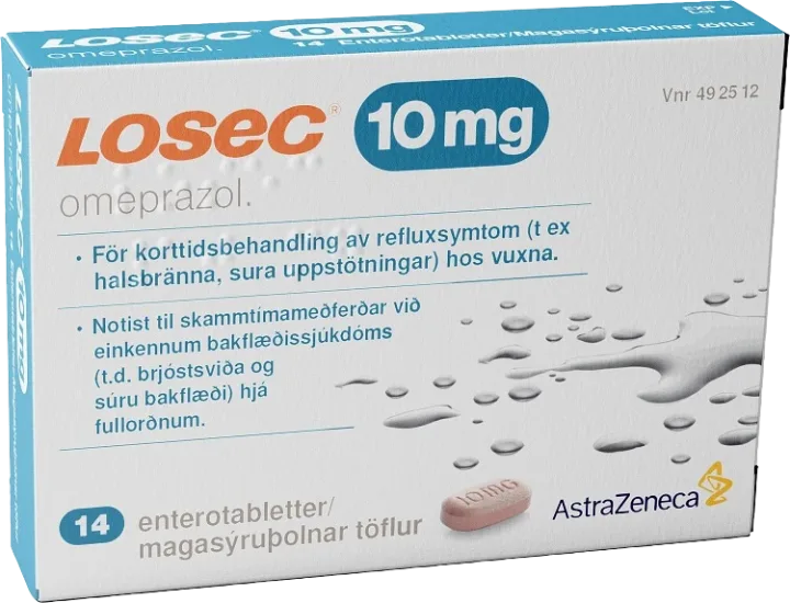 Losec tablett 10 mg 14 st Losec