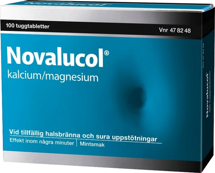 Novalucol tuggtablett 100 st Novalucol
