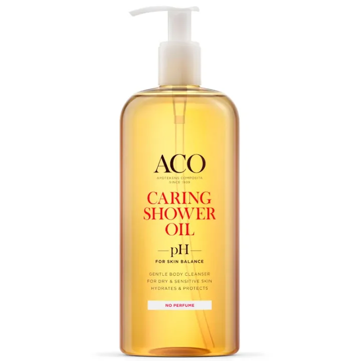 ACO Caring Shower Oil oparfymerad 400 ml ACO