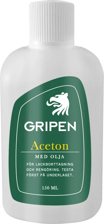 Gripen Aceton Med Olja 150 ml Gripen