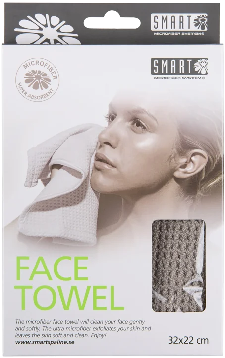 Smart Facetowel Grey Smart