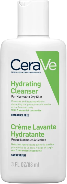 CeraVe Hydrating Cleanser Travelsize 89 ml Cerave