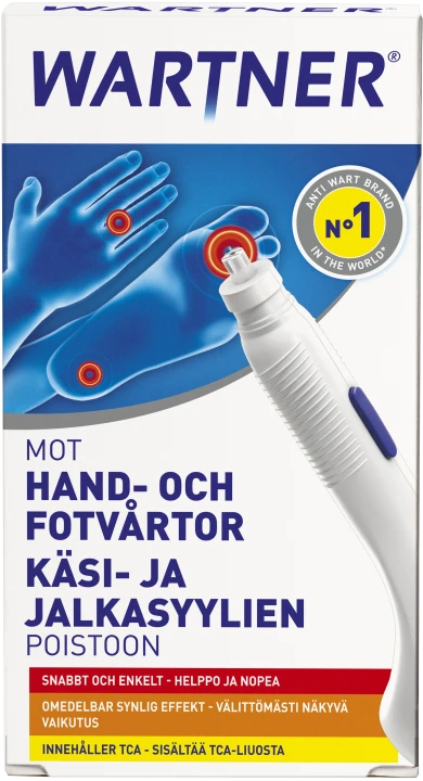 Wartner Pen Hand- & Fotvårtor 1 st Wartner