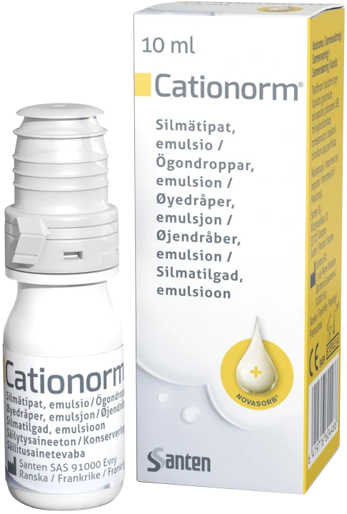 Cationorm ögondroppar 10 ml Catinorm