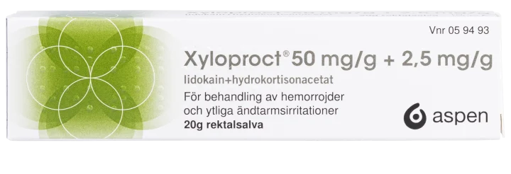 Xyloproct rektalsalva 20 g Xyloproct