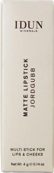 IDUN Minerals Matte Lipstick 4 g Jordgubb IDUN Minerals