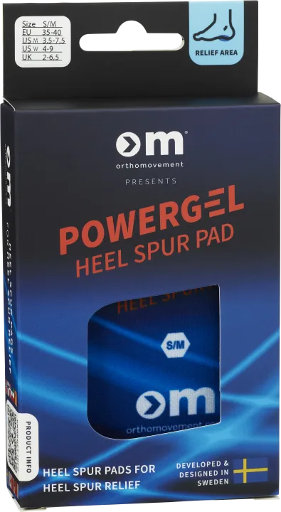 Ortho Movement Powergel Heel Spur Pad S/M Ortho Movement
