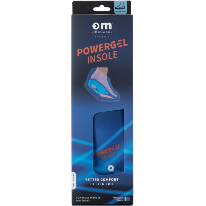 Ortho Movement Powergel Insole 41-43 Ortho Movement