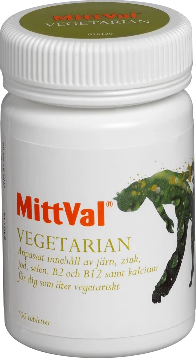 MittVal Vegetarian Tablett 100st MittVal
