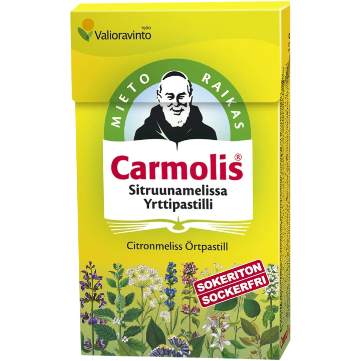 Carmolis Örtpastill Citronmeliss 45 g Carmolis