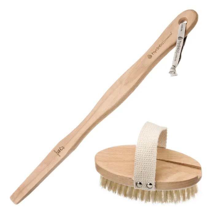 Hydrea London Classic Body Brush with Natural Bristle Hydrea London