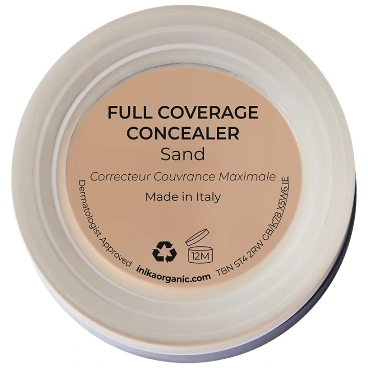 INIKA Full Coverage Concealer 3,5 g Sand Inika Organic