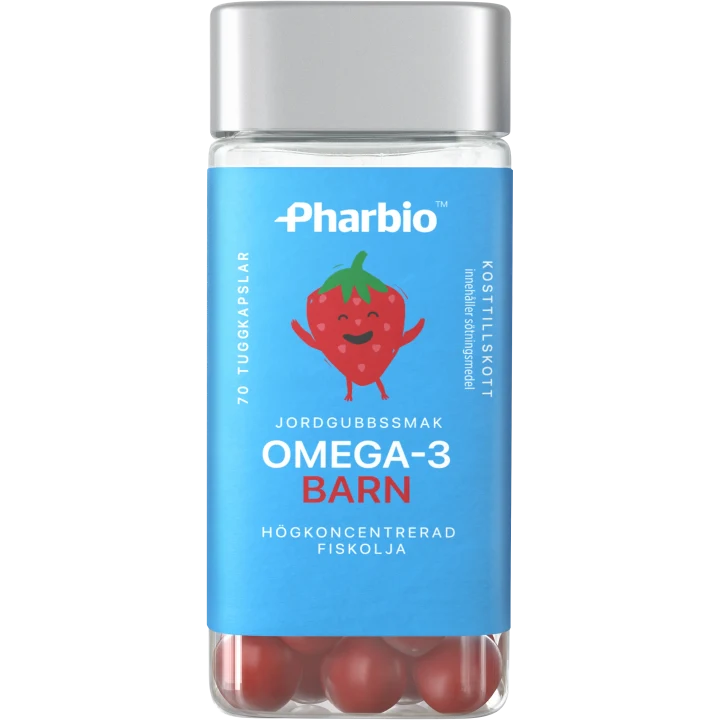 Pharbio Omega-3 Barn Kapsel 70st Pharbio