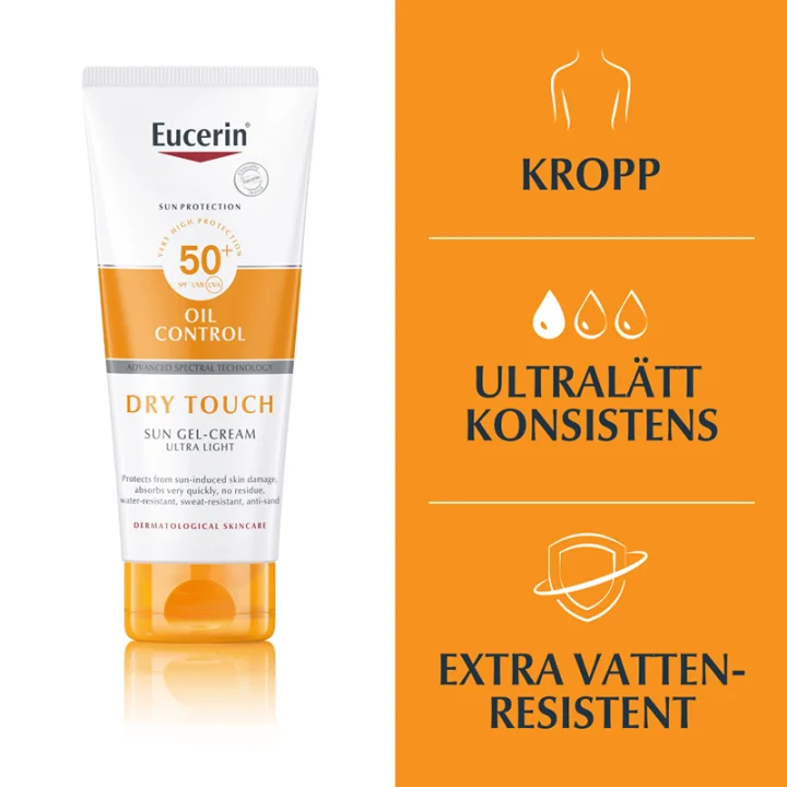 Eucerin Sun Dry Touch Gel-Cream SPF 50+, 200ml Eucerin
