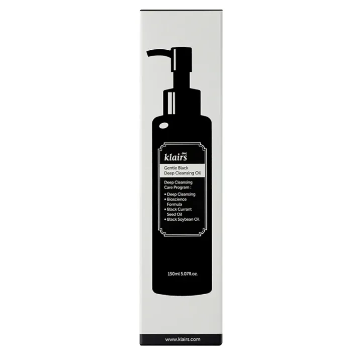 Klairs Gentle Black Deep Cleansing Oil 150 ml Klairs