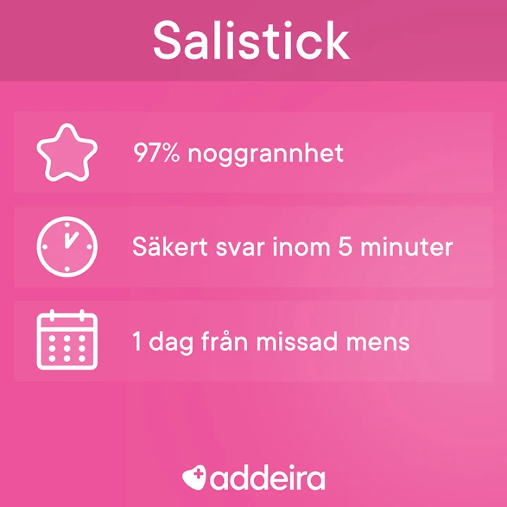 Addeira SaliStick Graviditetstest saliv 1st Addeira