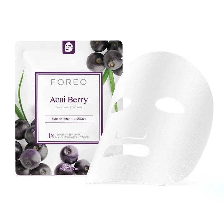 FOREO Farm to Face Acai Berry Sheet Mask 3 st Foreo