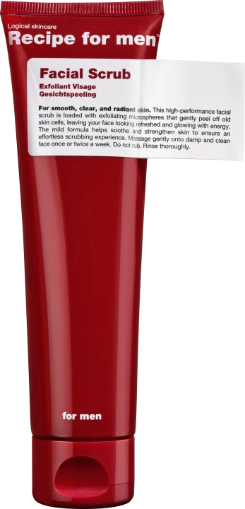 Recipe for Men Facial Scrub 100 ml Recipe for Men