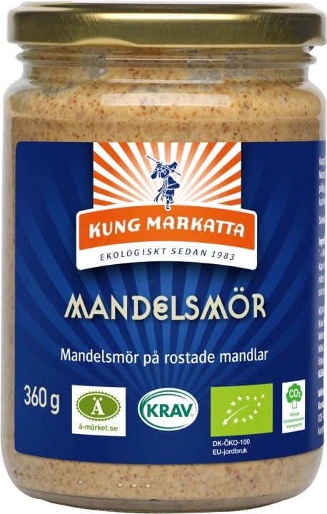 Kung Markatta Mandelsmör Krav 360 g Kung Markatta