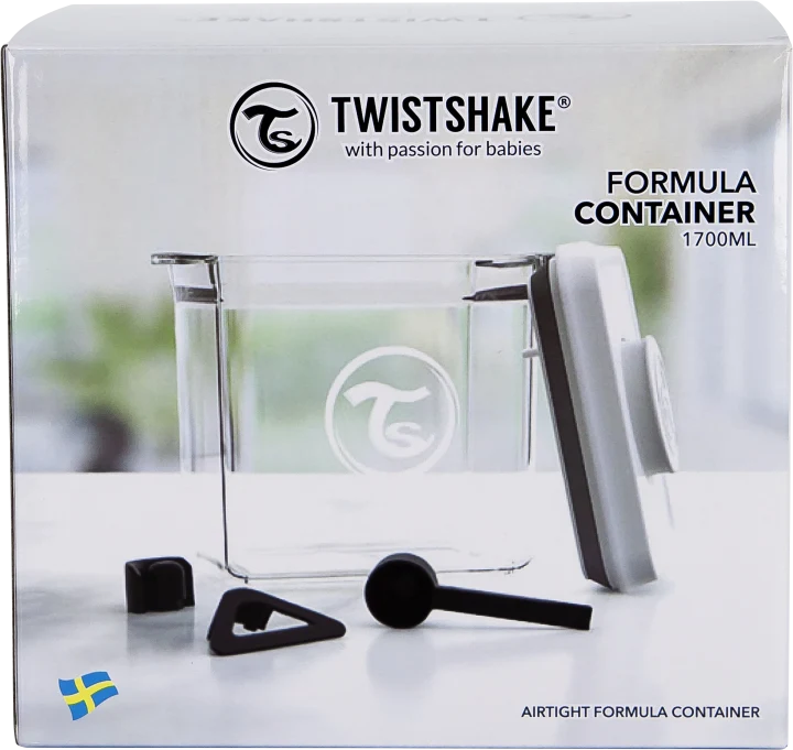 Twistshake Vällingbehållare 1700 ml White Twistshake