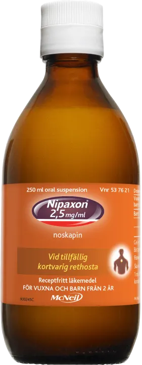 Nipaxon oral suspension 2,5 mg/ml 250 ml Nipaxon