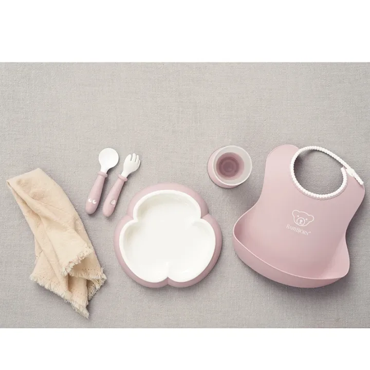 BabyBjörn Middagsset Blekrosa Babybjörn