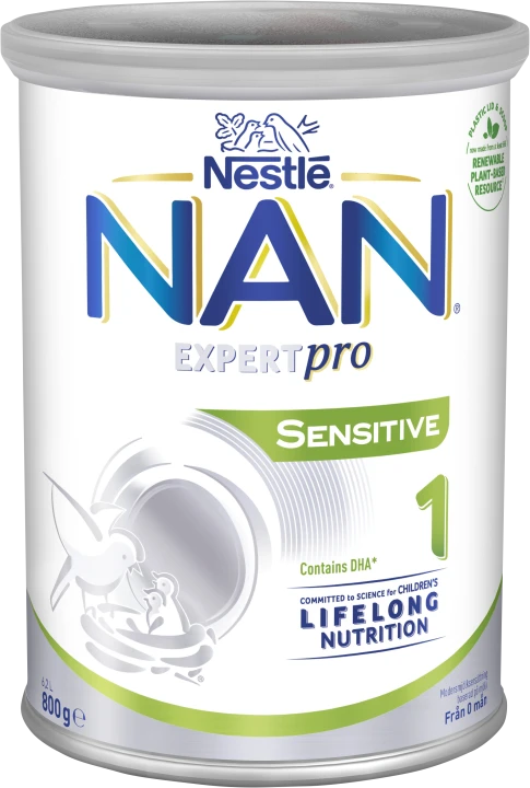 NAN Expertpro Sensitive 1 Modersmjölkersättning 800 g Nan