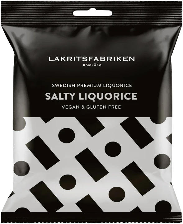 Lakritsfabriken Premium White Salty 100 g Lakritsfabriken