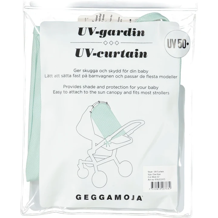 Geggamoja UV Curtain Mint Geggamoja