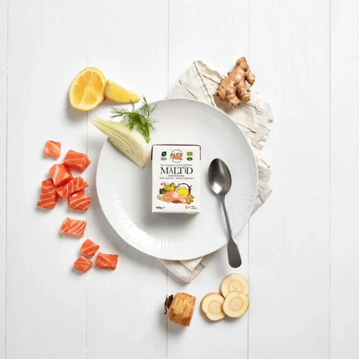 Alex & Phil Vår Lax- & Quinoamåltid Eko 200 g Alex & Phil