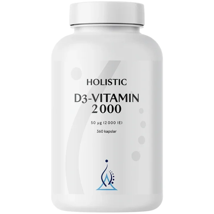 Holistic D3-vitamin 2000 IE 360 st Holistic