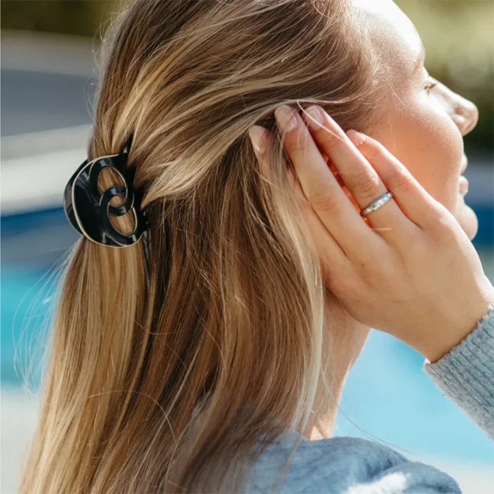 ByBarb Hårklämma Coco Mörkblå 1st ByBarb