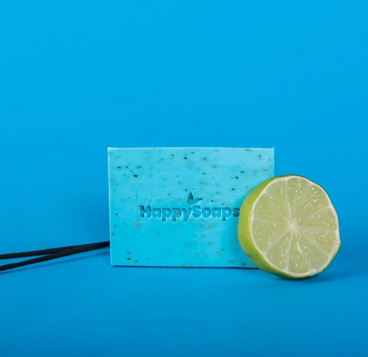 HappySoaps Body Wash Bar Bergamot & Incense 100 g HappySoaps