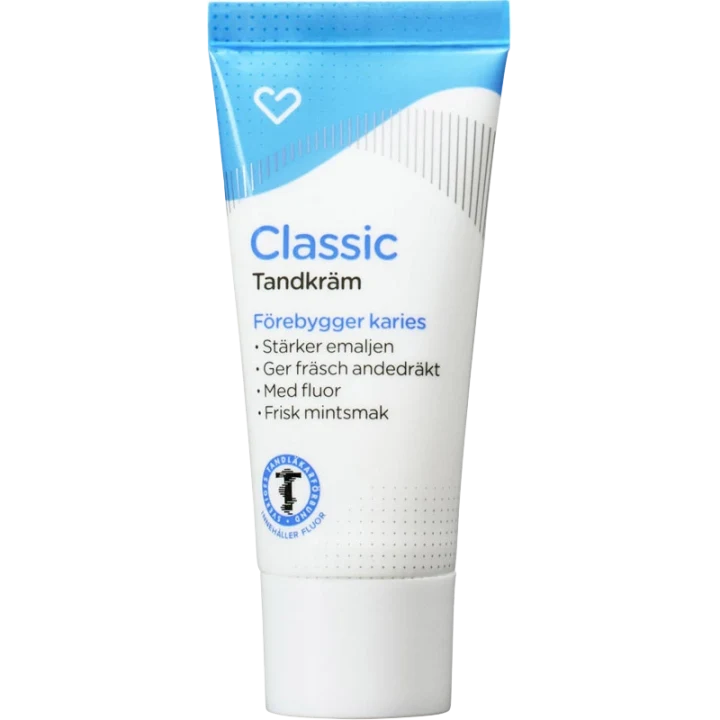 Hjärtats Tandkräm Classic Reseförpackning 20 ml Hjärtats