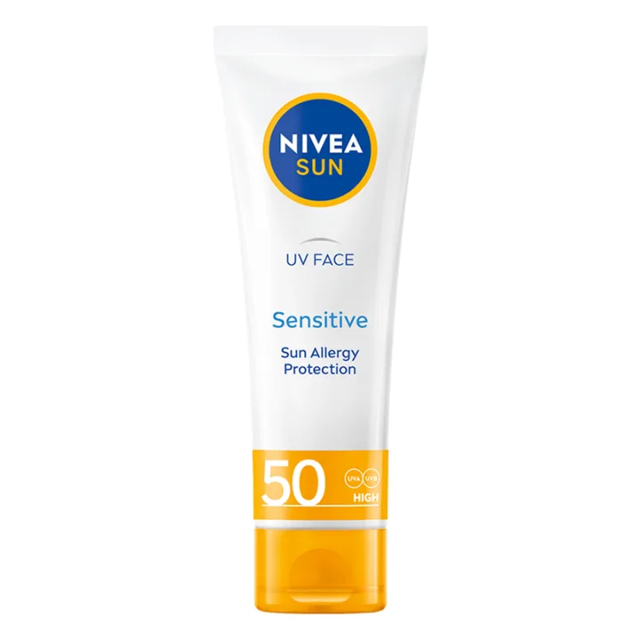 Nivea Sun UV Face Soothing Sensitive Cream SPF50 50 ml Nivea