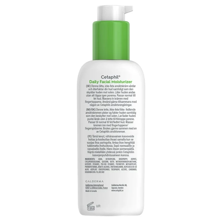 Cetaphil Daily Facial Moisturizer 118 ml Cetaphil