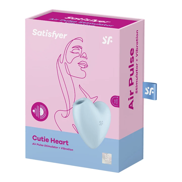 Satisfyer Cutie Heart Pink Lufttrycksvibrator Satisfyer
