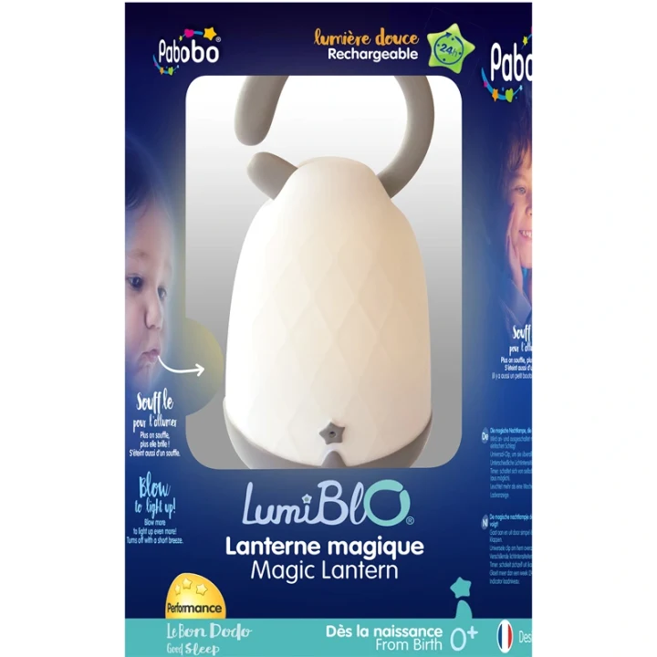 Pabobo Magic Blo Nattlampa Vit Pabobo