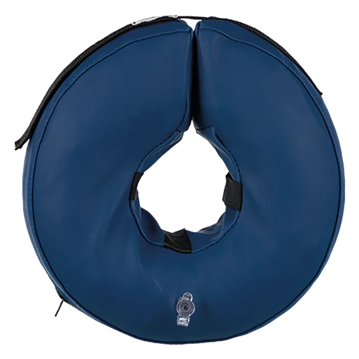 Trixie Hundkrage Uppblåsbar Blå M (40-45cm) Trixie