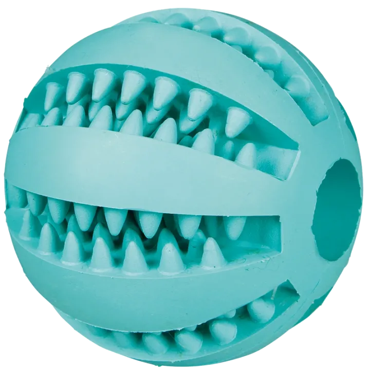 Trixie Denta Fun Baseball Mintfresh Naturgummi Ø 6 cm Trixie