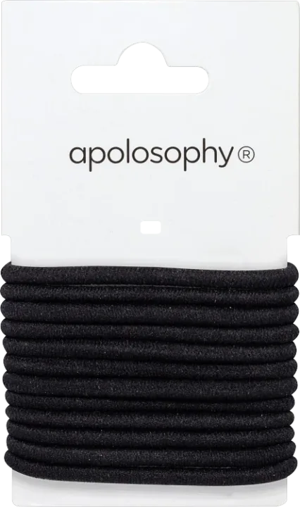 Apolosophy Hårsnoddar Svarta 12st Apolosophy