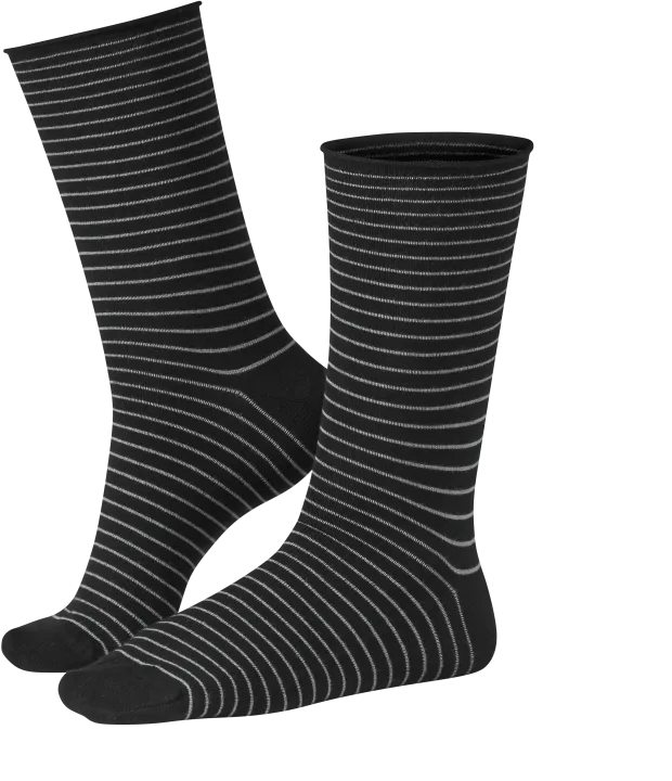 Life Wear Diabetesstrumpa Bambu Randig 43/45 Life Wear