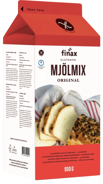Finax Mjölmix Original Glutenfri 900 g Finax