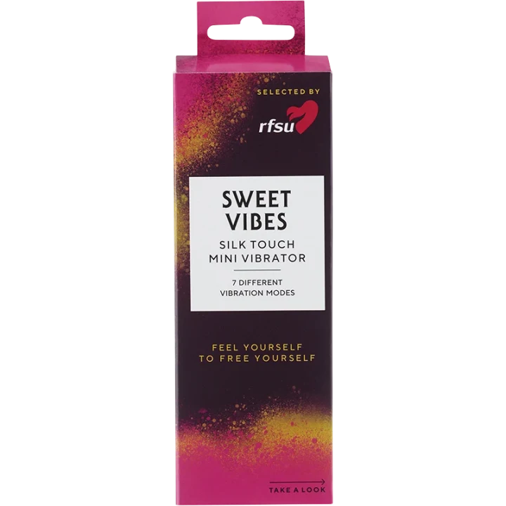RFSU Sweet Vibes Silk Touch Mini Vibrator Rfsu
