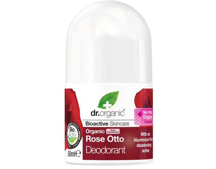 Dr. Organic Rose Otto Oil Deodorant Roll-On 50 ml Dr.Organic