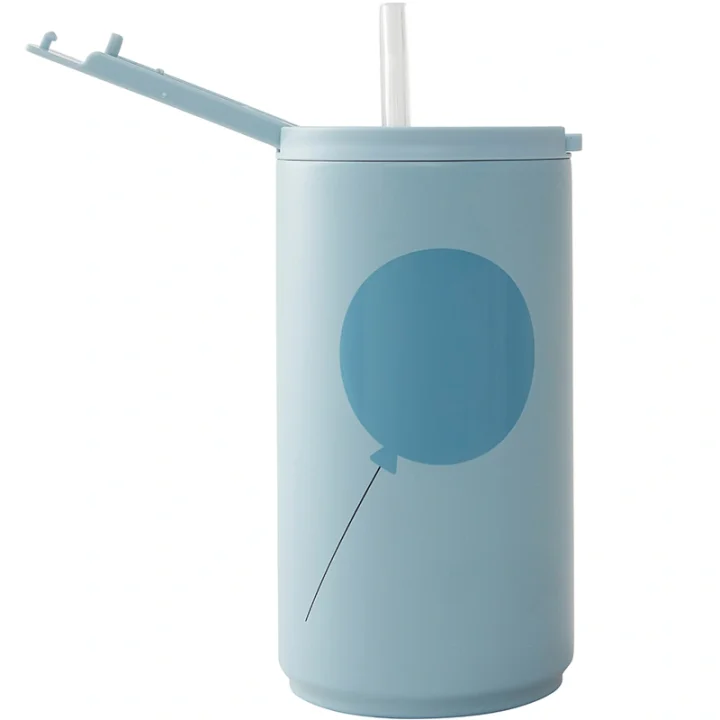 Design Letters Kids Thermo cup 350ml Light Blue Designletters