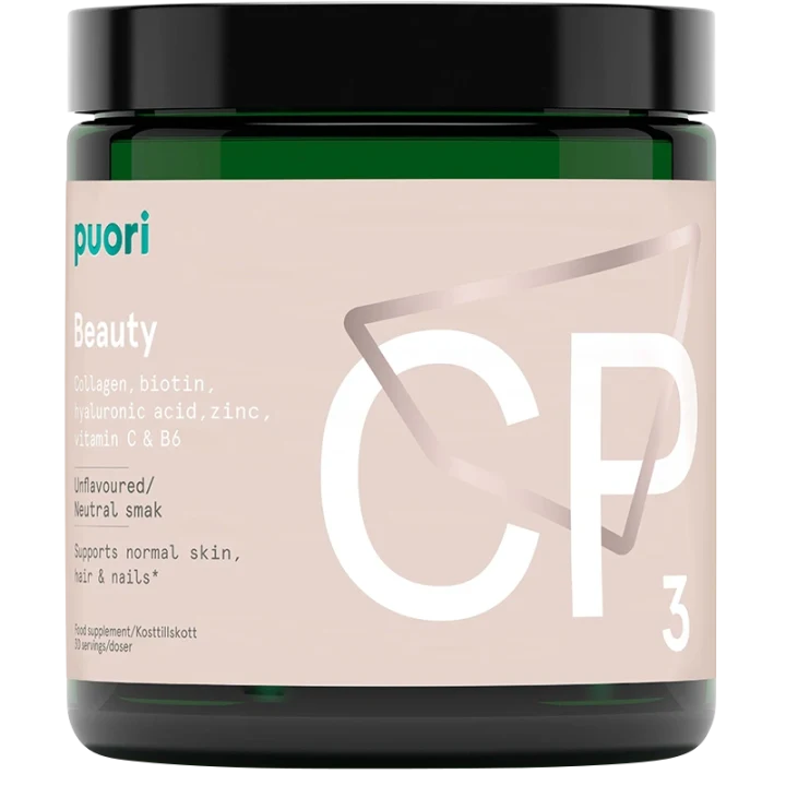 Puori CP3 Kollagen med vitaminer och mineraler 155,2 g Puori