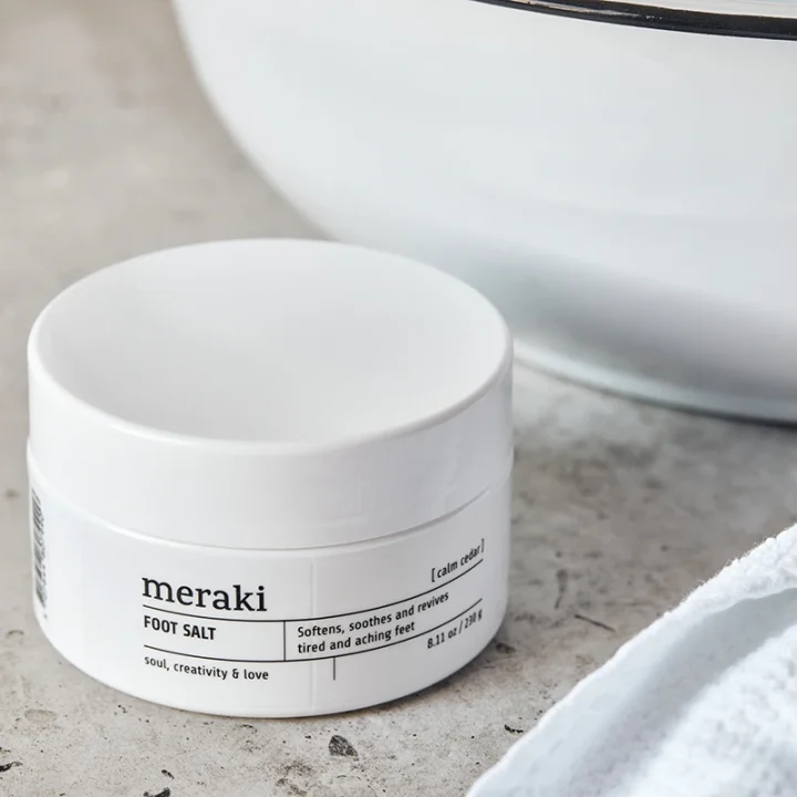 Meraki Foot salt Calm Cedar 230 g Meraki